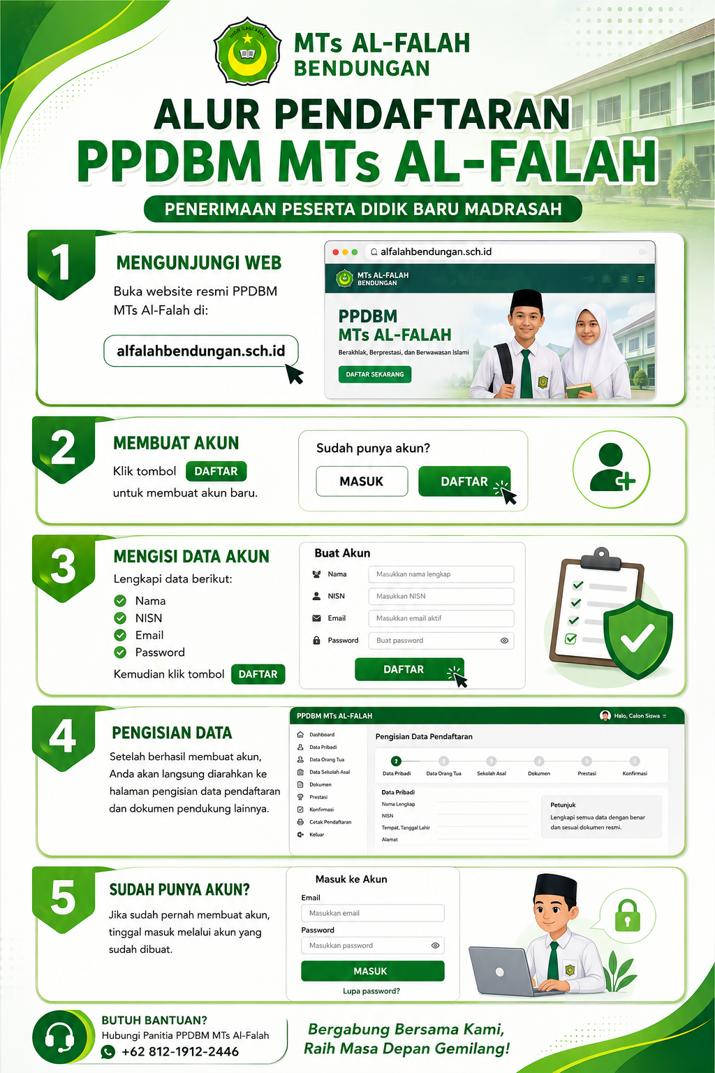 Alur Pembuatan Akun